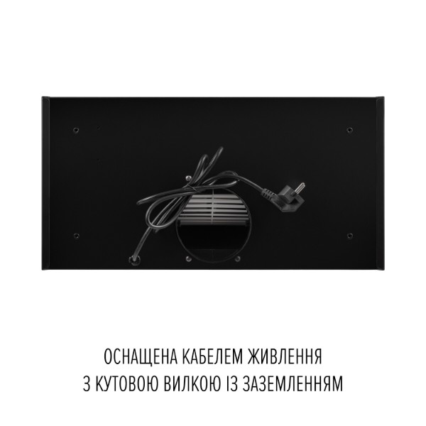 Фото - Витяжка вбудована Perfelli NUOVA 6PWRB NERO